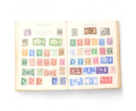 A Vintage worldwide stamp album 