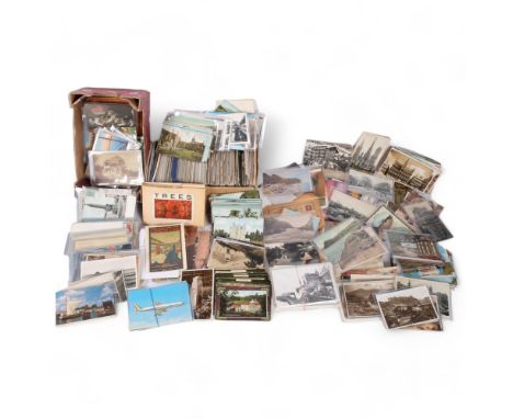 3 boxes of various Vintage postcards 