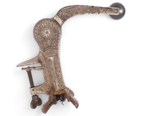 An original safety bar-top corkscrew 
