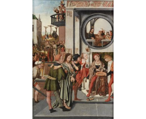 Austrian School, 16th CenturyScenes from the Passion of Christ oil on panel45.7 x 32.6cm (18 x 12 13/16in).Footnotes:Provenan