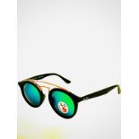 NEW & PACKAGED RAY-BAN Gatsby Small Sunglasses - BLACK ARISTA WITH GREY LENSES. RRP £174. (RB4256