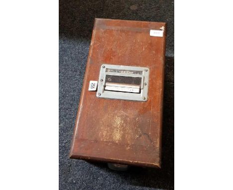 VINTAGE WOODEN CASH TILL/BOX