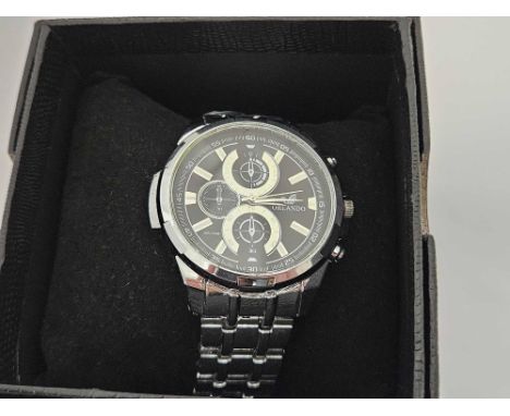 GENTS CHRONOMETER WRIST WATCH BY ORLANDO