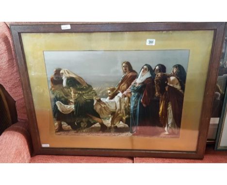 F/G EMBODIMENT OF CHRIST VICTORIA COPPER LITHOGRAPH 