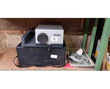 ROLLEI SLIDE PROJECTOR WITH CASE