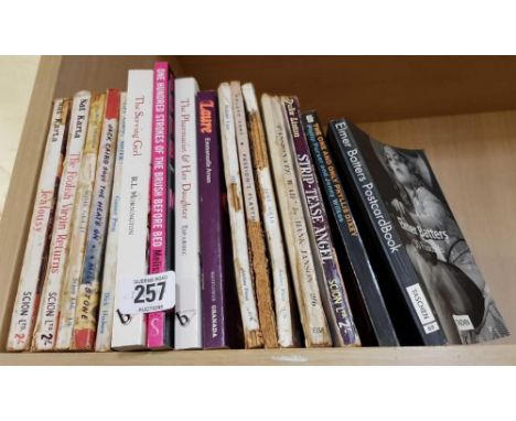 PART SHELF OF ADULT BOOKS