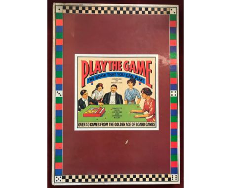 Play the Game by Brian Love, with over 40 games from the Golden Age of Board Games, complete with counters and detailed rules