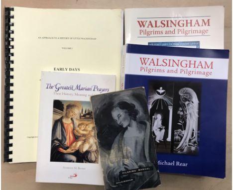 Walsingham 4 books and an Historical Account including Pilgrims Manual, The Great Marian Prayers, Walsingham Pilgrims &amp; P