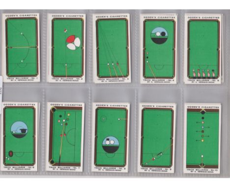 Ogdens Ltd Trick Billiards by Newman-Mond 1934 set 50/50 VGC
