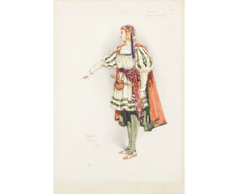 Robert E. Groves (British, died 1944)A folio of works on paper depicting various subjects including, among others, North Afri