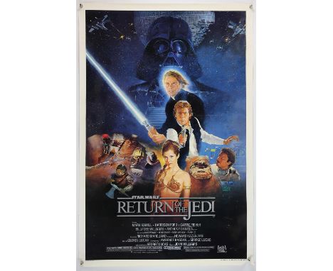 Star Wars vintage poster collection, Five in total - Return of the Jedi 1983 Style B One Sheet, Return of the Jedi Luke and L