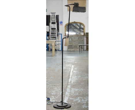 DESIGNER LAMP, 1980, floor standing anglepoise, max H 218cm .