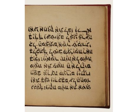 A FACSIMILE OF AN EARLY HEBREW MANUSCRIPT obtained at the Jewish Synagogue in K'ae-Fung-Foo (Kaiefung China), George Smith, L