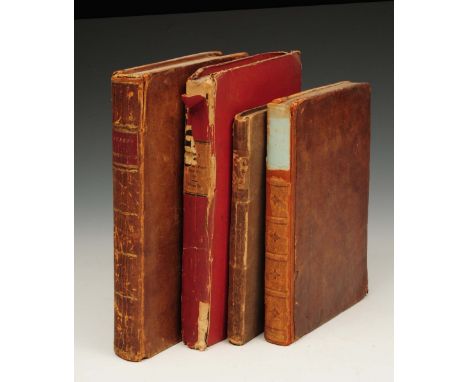 EXTRAORDINARY RED BOOK by a Commoner, London 1816, loose boards, plus WOODFALL, William, 'My Notebook a Satirical Poem', Lond