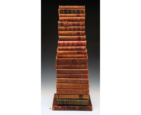 CIBBER, Colley, comedian, An Apology for The Life, John Watts, London 1740, with portrait engraving, 1/2 leather, marbled boa