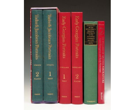 PIPER, David, compiler, Catalogue of the 17th Century Portraits in the National Portrait Gallery, Cambridge 1963 plus STRONG,