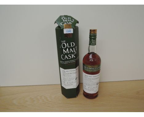 A bottle of Douglas Laing &amp; Co Ltd The Old Malt Cask 50 Single Malt Scotch Whisky, Pittyvaich 18 Year Old,  distilled 199