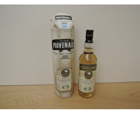 A bottle of The McGibbons Provenance Single Malt Scotch Whisky, Caperdonich 12 Year Old,  distilled 1997, bottled 2009, 46% v