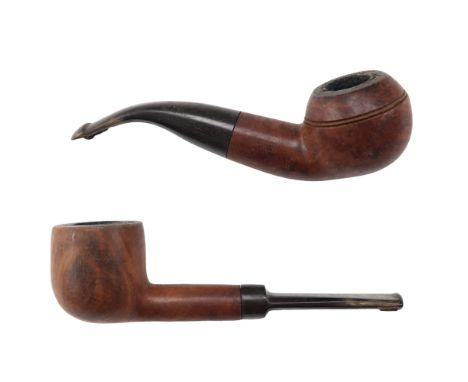 A Peterson of Ireland "Kapet" and one other tobacco pipe 