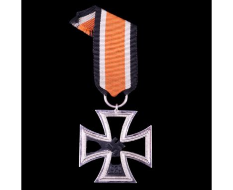 A German Third Reich Iron Cross second class, the suspender ring stamped 3