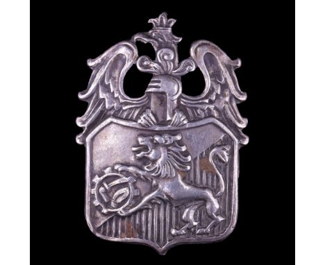 A Second World War Free Polish Army 2nd Polish Armoured Division badge