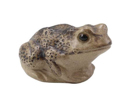 A Poole pottery frog, 8 cm