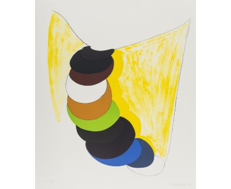 δ Terry Frost (1915-2003) Yellow Curtain (Kemp 67) Lithograph printed in colours, 1972, signed and inscribed Artist's Proof, 