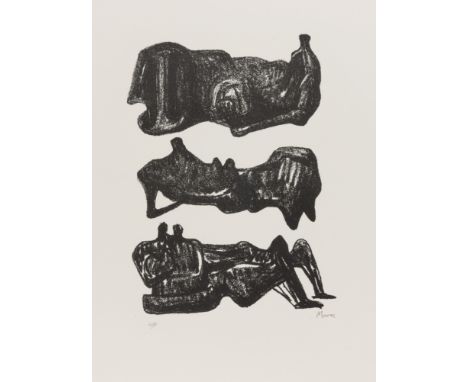 δ Henry Moore (1896-1986) Three Reclining Figures (Cramer 301) Lithograph printed in black, 1973, signed and inscribed 'S/P' 