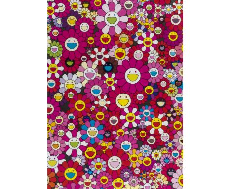 Takashi Murakami (b.1962) An Homage to Monopink Offset lithograph in colours, 2011, signed, dated and numbered from the editi