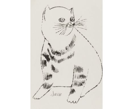 Andy Warhol (1928-1987) Sam (from Twenty-five cats name(d) Sam and one blue pussy) (Feldman and Schellmann IV.61B) Offset lit