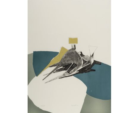 δ Lynn Chadwick (1914-2003) Hommage a Picasso Lithograph printed in colours, 1971, signed, dated and numbered XIV/LXX in penc