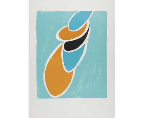 δ Terry Frost (1915-2003) Ice Blue (Kemp 63) Lithograph printed in colours, 1972, signed and inscribed Artist's Proof, aside 