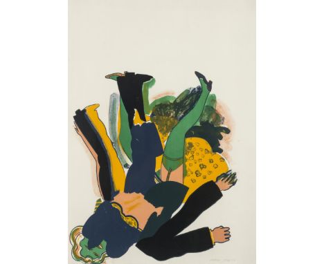 δ Allen Jones (b.1937) Concerning Marriages Pl. 6 (Lloyd 24.f) Lithograph printed in colours, 1964, signed in pencil, numbere