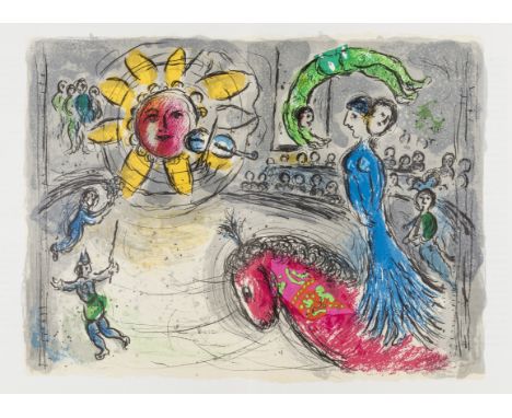 δ Marc Chagall (1887-1985) Derrière le Miroir No.235 The publication, 1979, comprising one lithograph printed in colours, wit