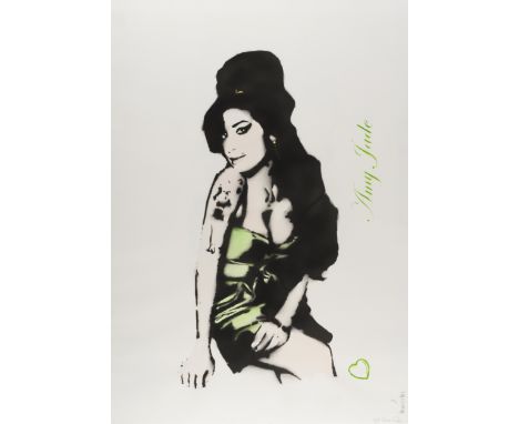 δ Bambi (b.1982) Amy Jade Stencil and spray paint, 2013, signed and inscribed A/P in pencil, an artist's proof aside from the