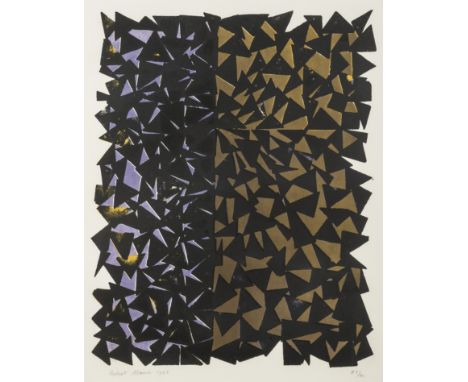 δ Robert Adams (1917-1984) Screen II Lithograph printed in colours, 1963, signed and numbered from the edition of 50 in penci