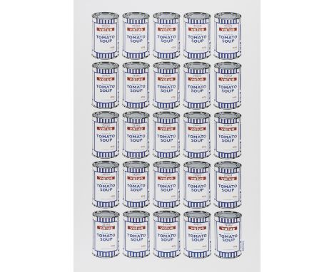 δ Banksy (b.1974) (after) Soup Can Poster Offset lithograph printed in colours, 2010, on thin wove paper, 835 x 590mm (32 7/8