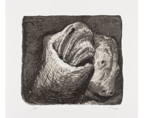 δ Henry Moore (1896-1986) Animal Heads (Cramer 415) Lithograph printed in colours, 1975, signed and inscribed 's/p' in pencil