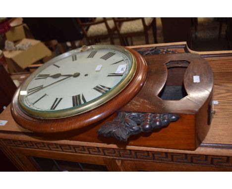 Victorian fusee wall clock for restoration