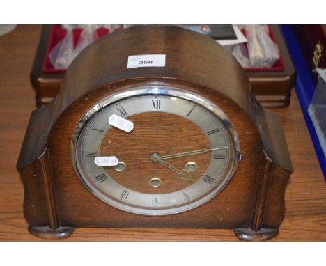 20th Century dome top mantel clock