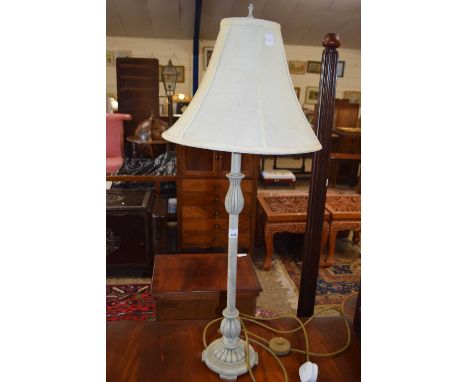 Modern metal based table lamp