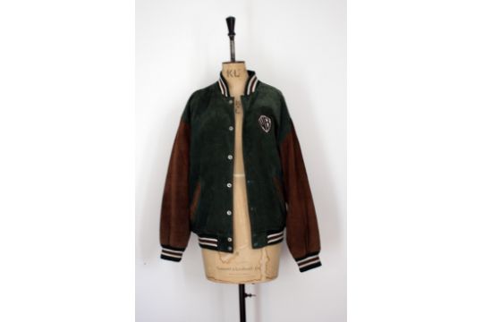 warner brothers varsity jacket