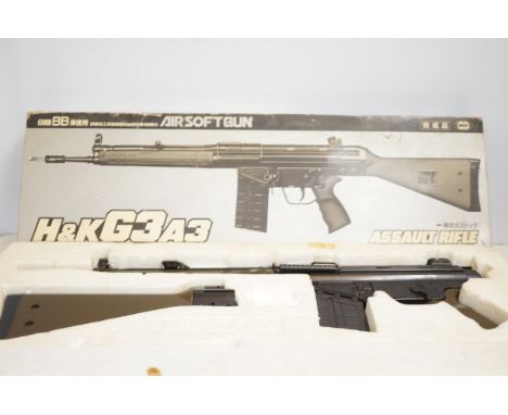 Airsoft gun 6mm BB H&K G3A3 assault rifle 1/1 scale high performance plastic model gun 