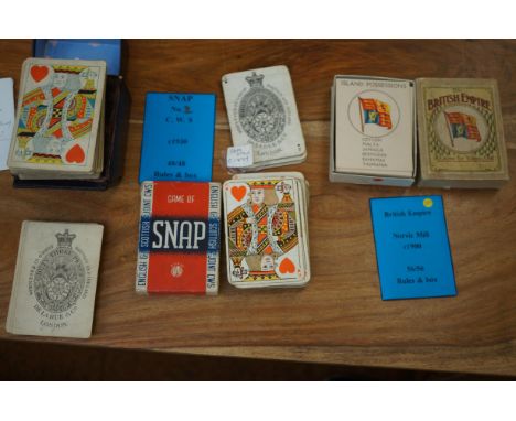 Collection of early playing cards