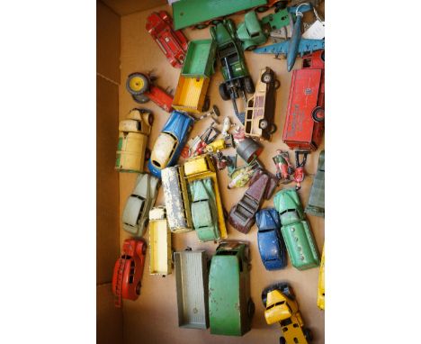 Collection of early vintage dinky vehicles 