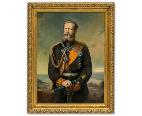 Porträtmaler (A. 20. Jh.) , nach älterem VorbildKronprinz Friedrich (III.) von Preußen, späterer Deutscher Kaiser als Feldher