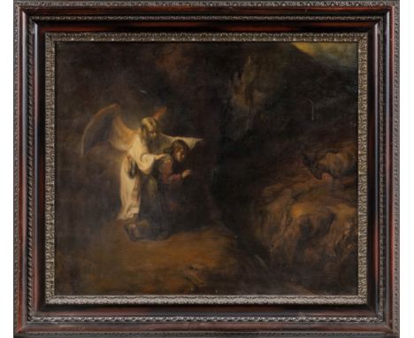 Drost, Willem (1633-1659) , Kopie nachDie Vision Daniels  20. Jh. Nach dem Original von 1650  in der Gemäldegalerie der Staat