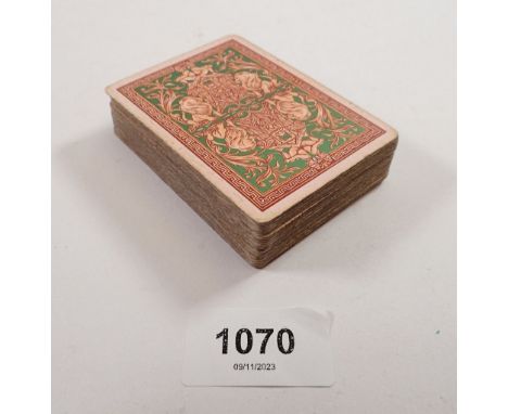 A Victorian set of playing cards by the New York Consolidated Card Co: “Squeezers No.35”" 