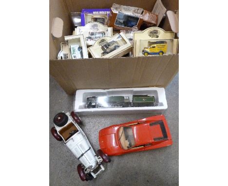 Die-cast and other model vehicles