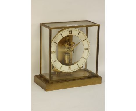 Junghans ATO mid 20th century electro magnetic clock, W22cm CLOCKS & BAROMETERS - as we are not a retailer, these items are s